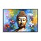 Stupell Industries Buddha with Bright Lotus Framed Giclee Wall Art Design by Leon Devenice